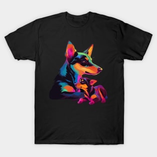 Australian Kelpie Mothers Day T-Shirt